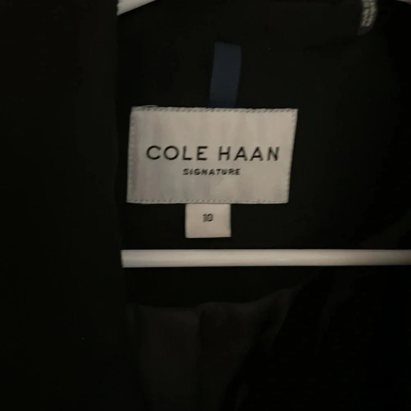 Cole Haan womens Double Face Wool Button-up Coat With Convertible Collar NWT - Picture 5 of 11